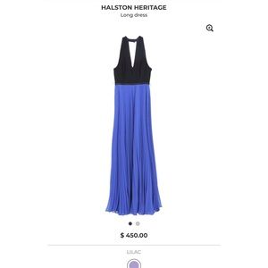 HALSTON HERITAGE LONG DRESS